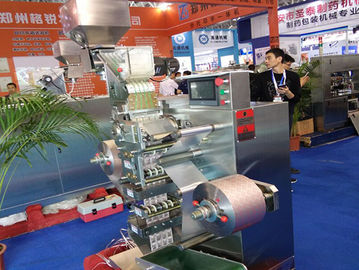 Μαλακός διπλός κατασκευαστής μηχανών συσκευασίας λουρίδων ταμπλετών Alu που κατασκευάζεται στην Κίνα